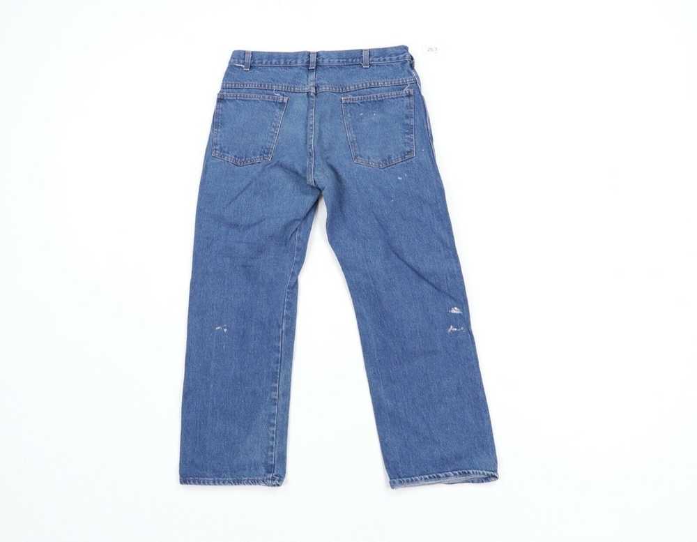 Vintage Vintage 70s Rockabilly Thrashed Bootcut D… - image 6