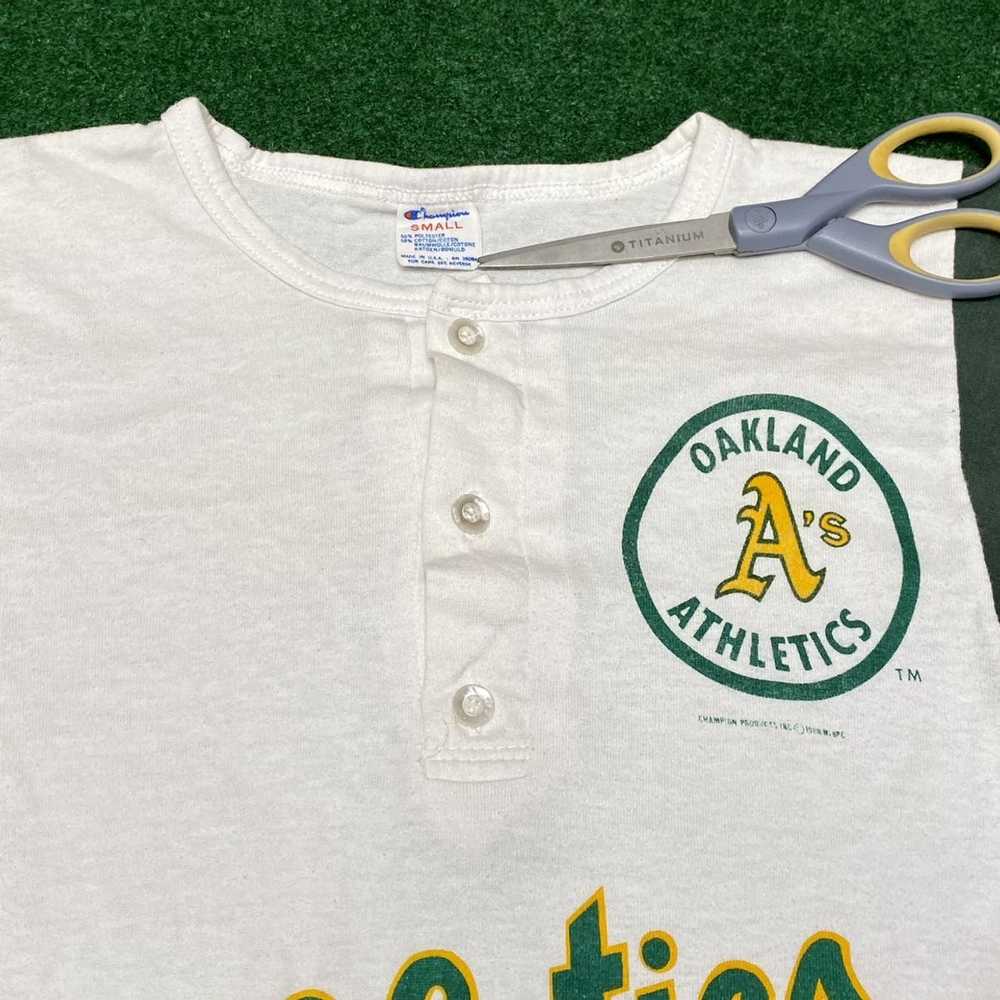 Champion × MLB × Vintage Vintage 1987 Oakland Ath… - image 5