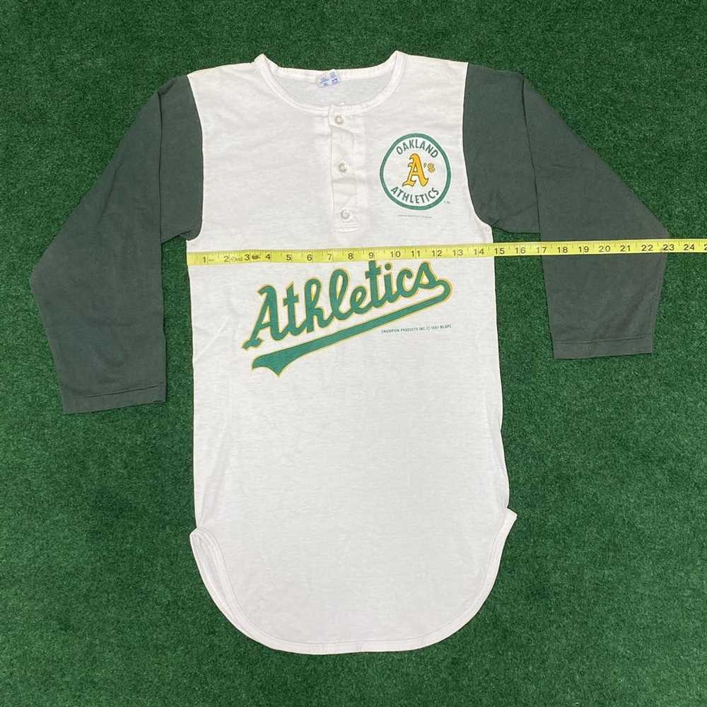 Champion × MLB × Vintage Vintage 1987 Oakland Ath… - image 9