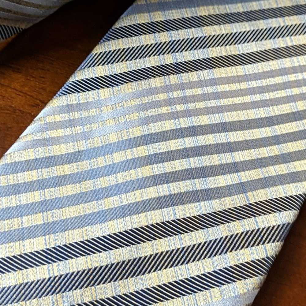 Stafford Stafford Blue & Grey Men's Tie - image 4