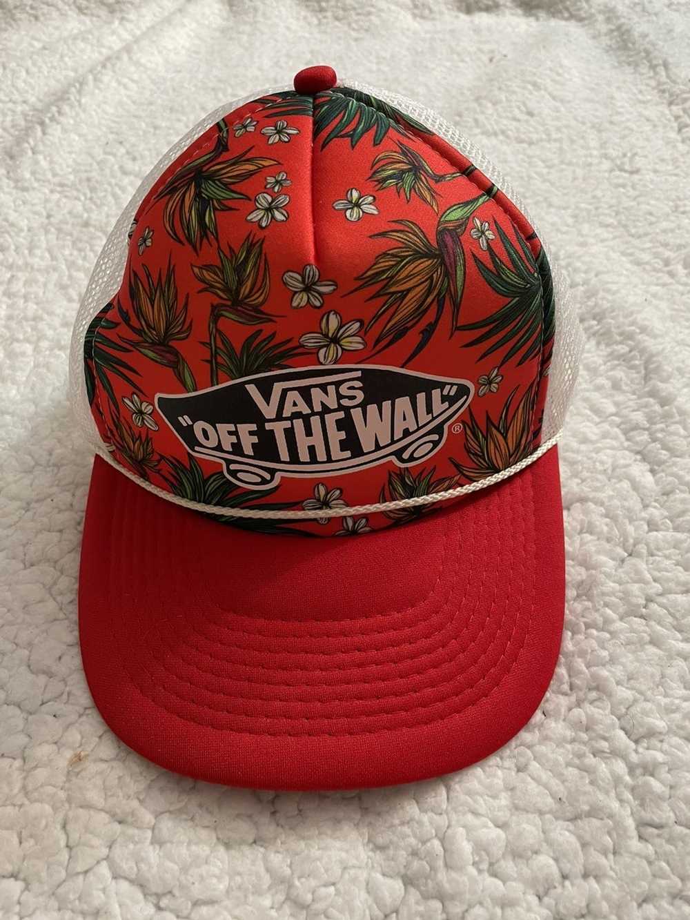 Vans Vintage Vans Floral Trucker Hat Otto Collect… - image 1