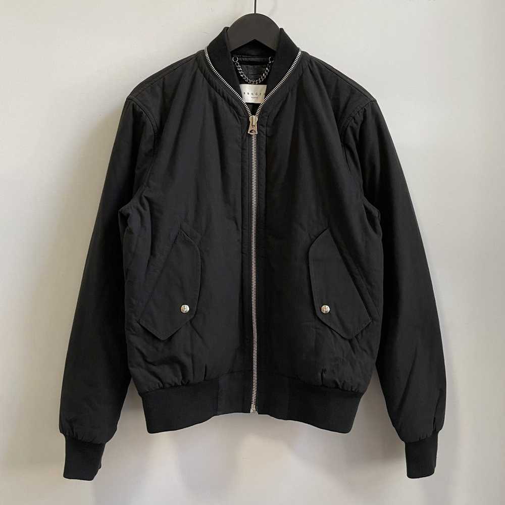 Sandro Bomber Jacket Full Zip Cotton - image 1