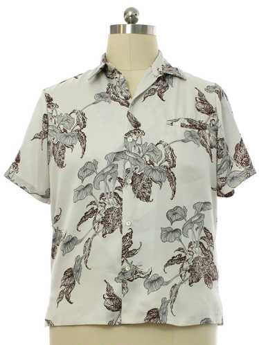 1980's Tori Richard Mens Hawaiian Shirt - image 1