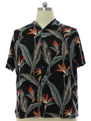 1990's Batik Bay Mens Rayon Hawaiian Shirt