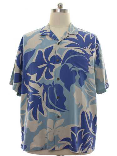 1990's Tommy Bahama Mens Tommy Bahama Silk Hawaiia