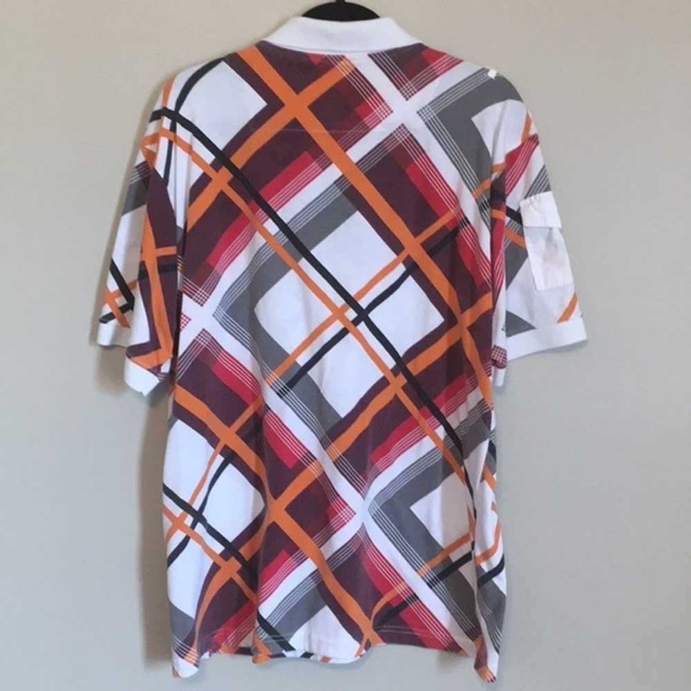 Coogi Men’s Coogi Colored Plaid Cotton Polo Shirt - image 7