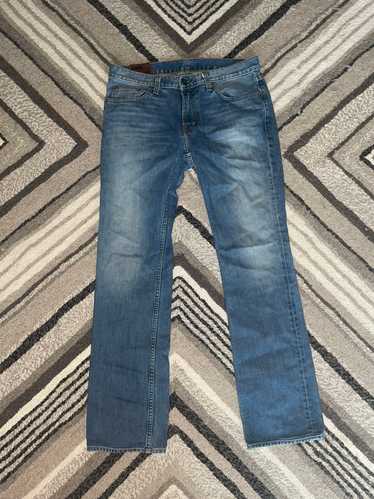 J Brand Kane Slim Straight Leg Jeans Dark Wash 36W 29L 