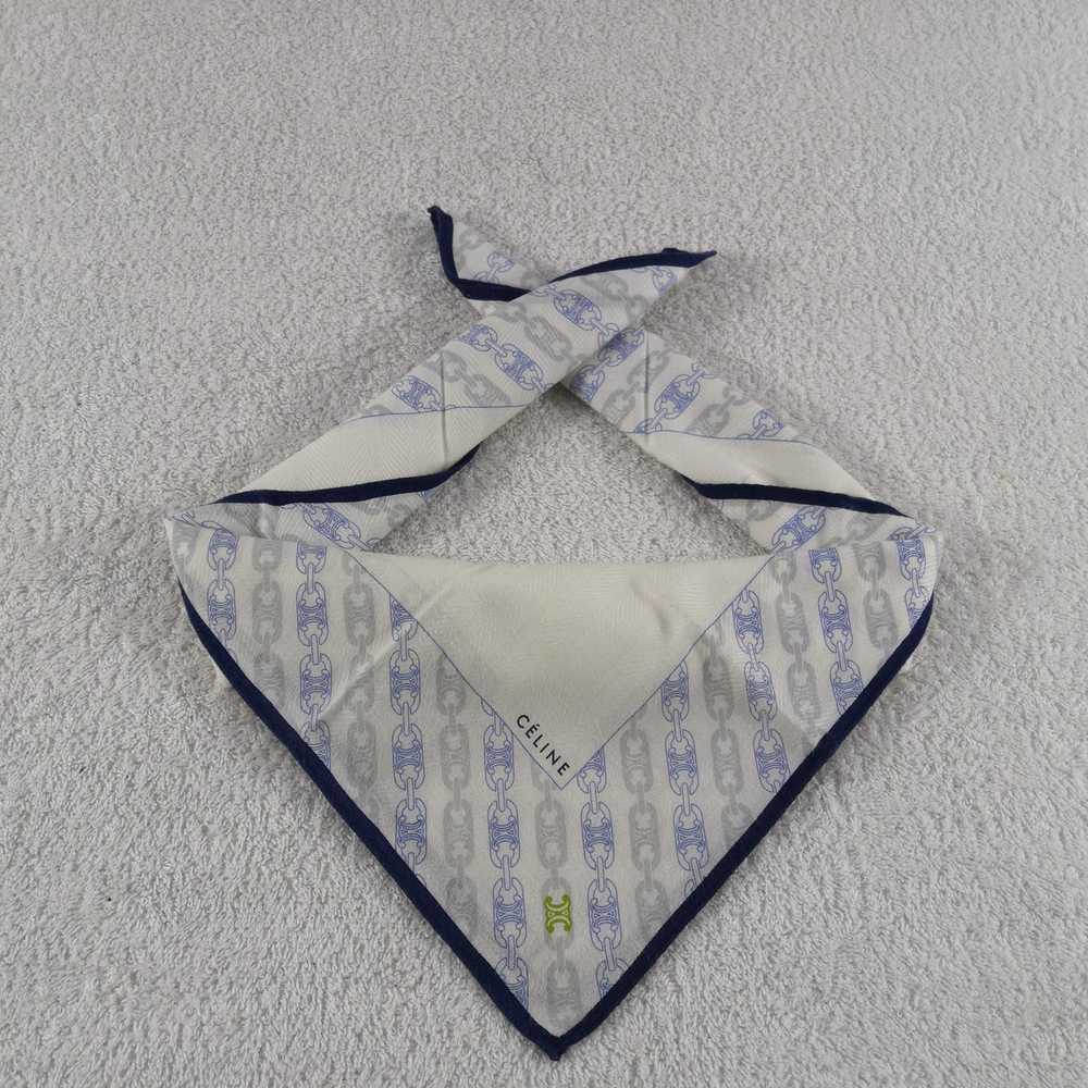 CELINE｜ (BANDANA IN COTTON AND SILK 1点限り♪【CELINE】COTTON/SILK TIE DYE BANDANA ☆即発送☆