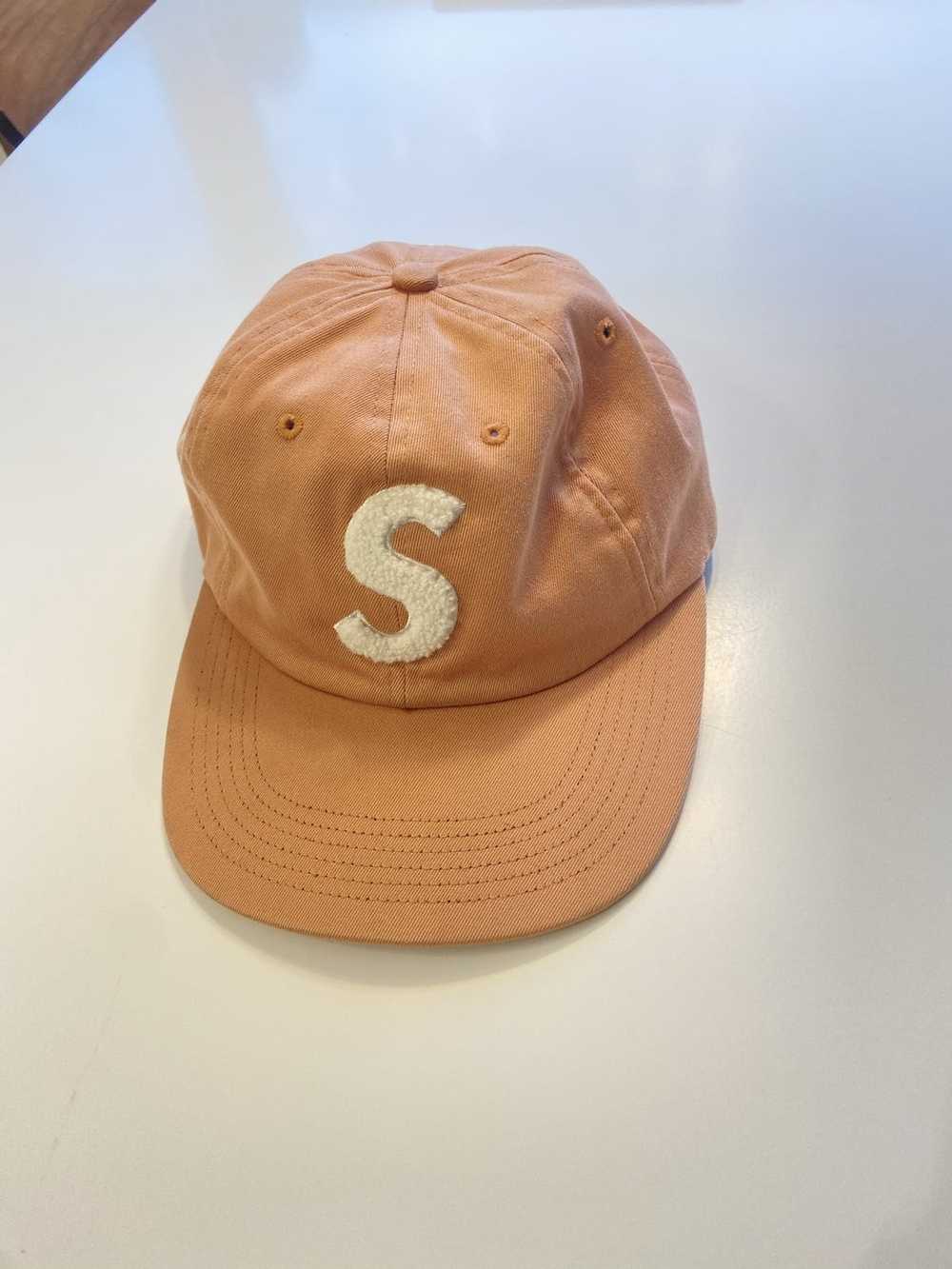 Supreme Supreme S Logo Hat Cap Peach - Gem