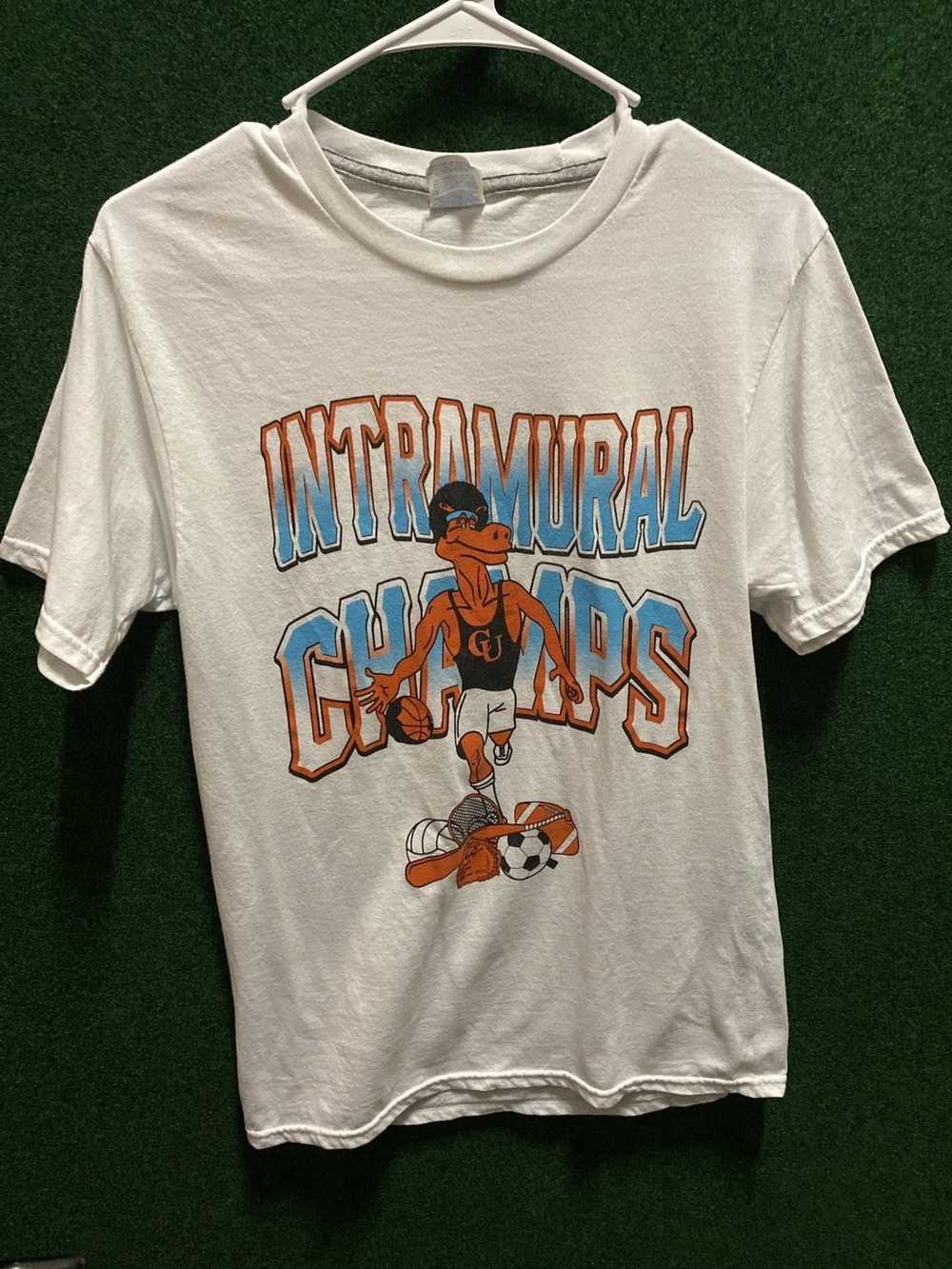 Vintage Campbell University Intramural Champs Tee - image 1