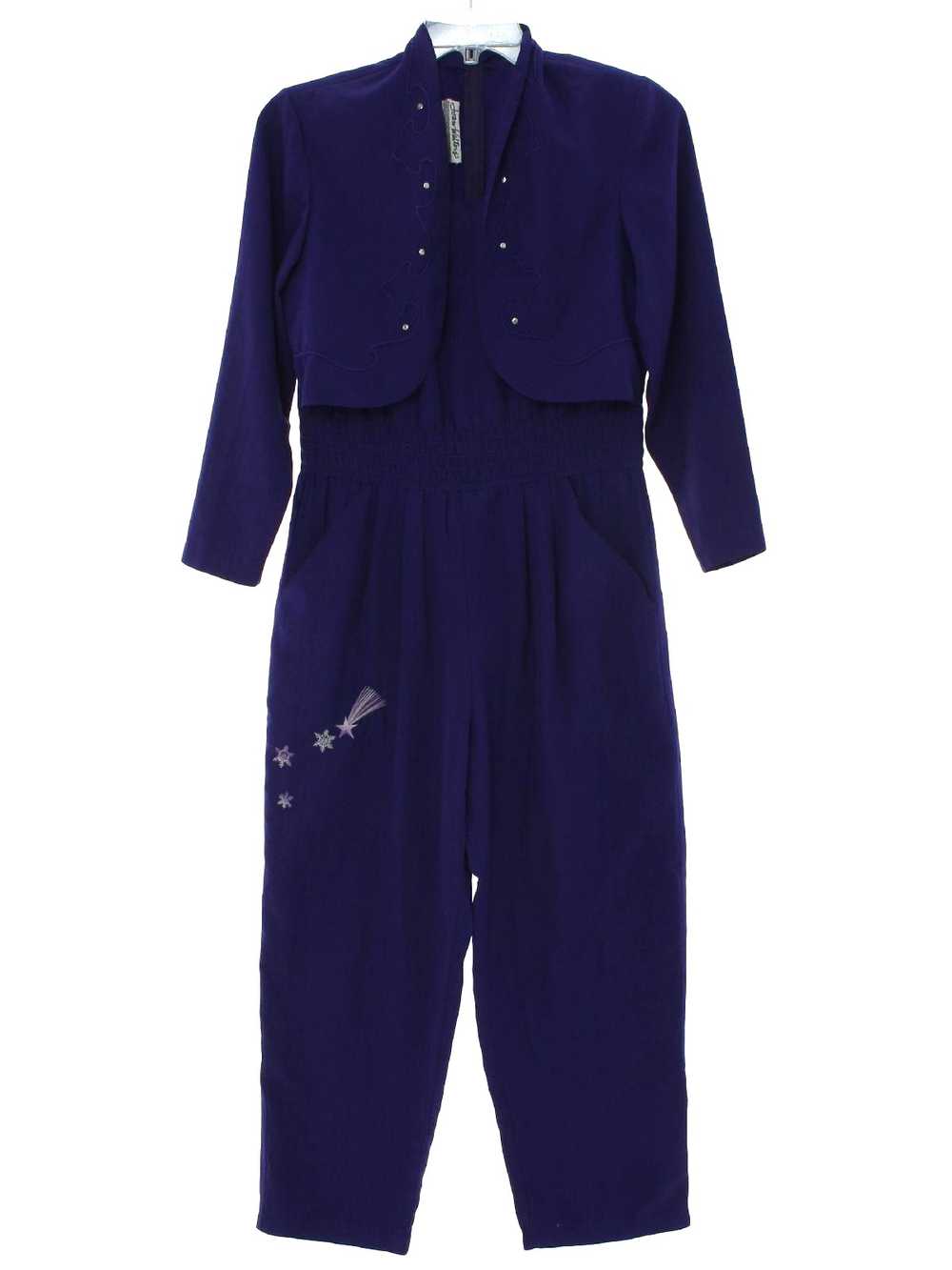 1980's JoAnn Walters Womens Totally 80s Jumpsuit - image 1