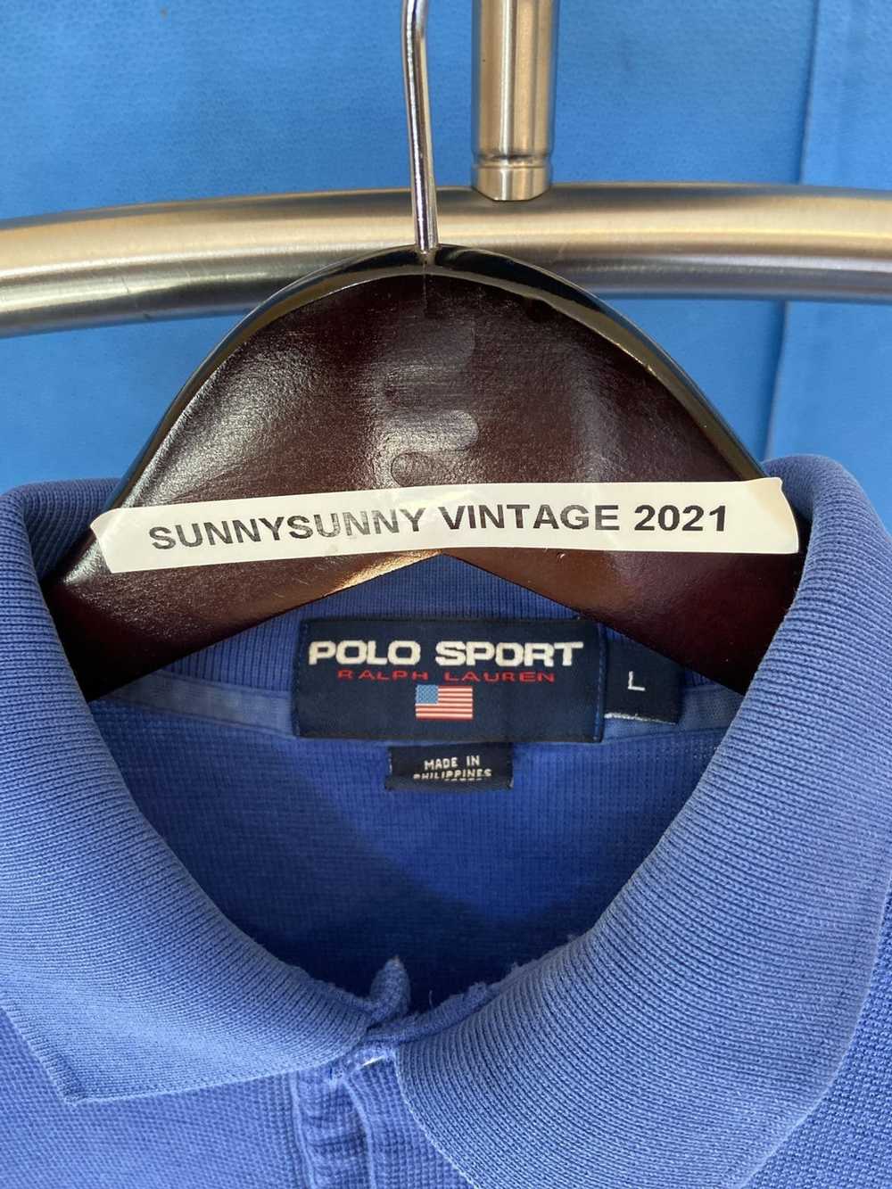 Polo Ralph Lauren × Vintage Polo sport polo shirt - image 7
