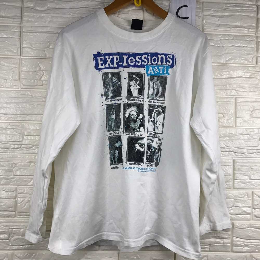 Japanese Brand × Rock T Shirt Post punk rock band… - image 1