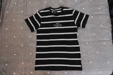 HUF Diego White & Grey Stripe Soccer Jersey