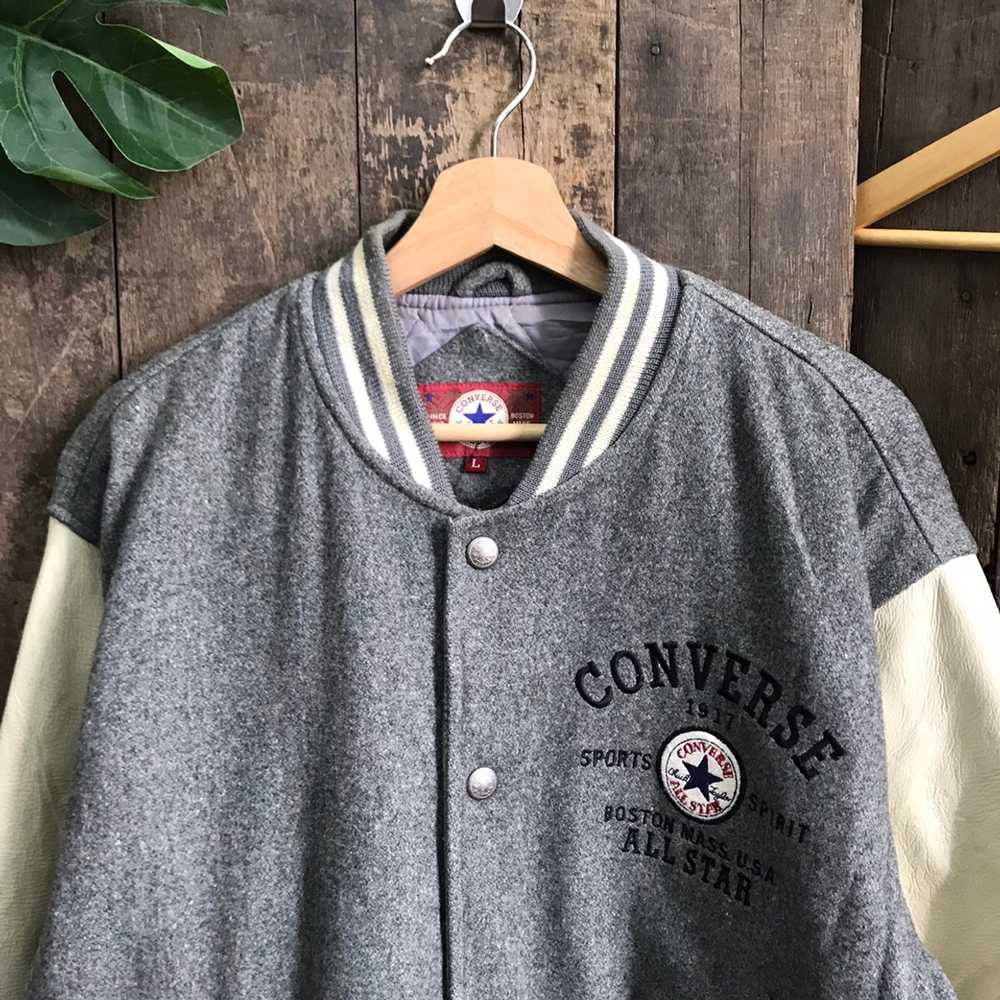 Converse × Varsity Jacket × Vintage Vintage Conve… - image 2