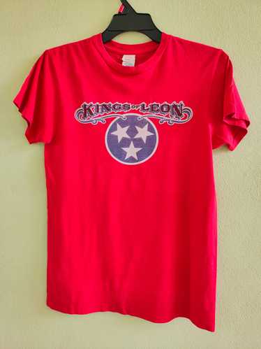 Band Tees × Rock T Shirt × Tour Tee KING OF LEON … - image 1
