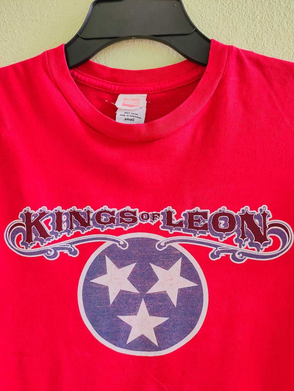 Band Tees × Rock T Shirt × Tour Tee KING OF LEON … - image 2