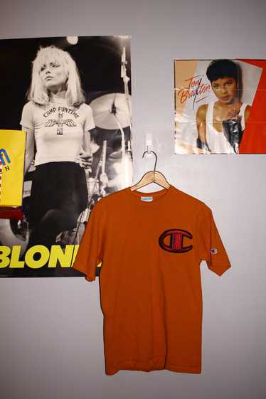 Vintage 90s Champion Big Embroidered T-Shirt
