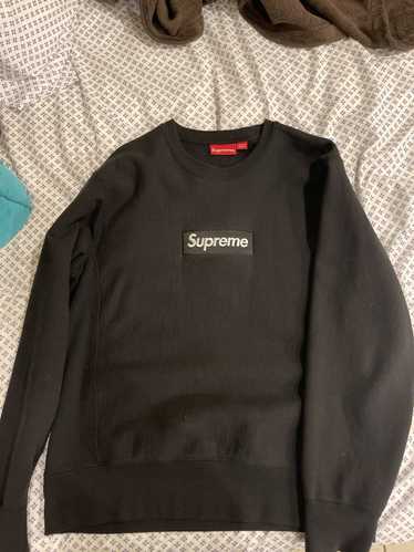 Supreme Supreme Box Logo Crew Neck Black Medium