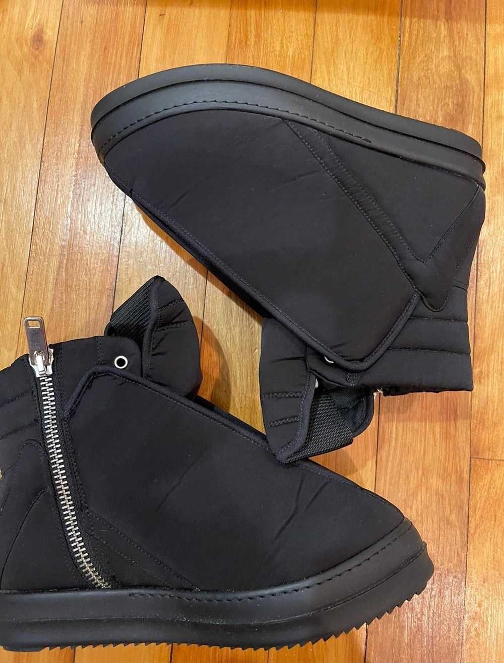 Rick Owens Rick Owens Black Hoof Dunks - image 3