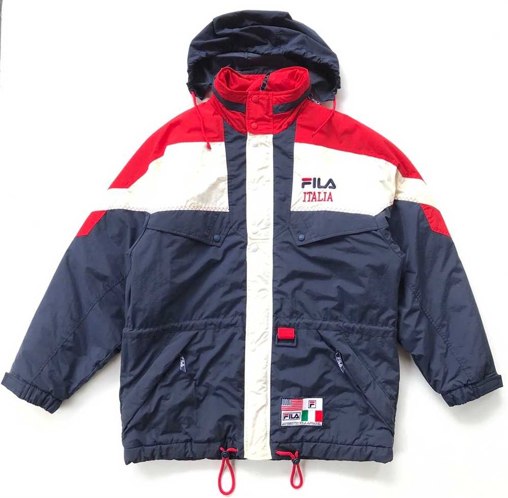 Fila × Vintage Fila Winter Parkas Jacket(G-05) - Gem