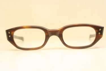 Unused Tortoise Vintage 1960's Cat Eye Glasses - image 1