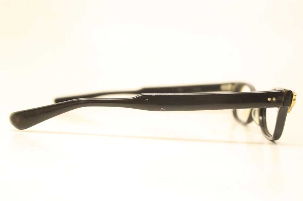 Unused Brown Rhinestone Cat Eye Glasses NOS - image 2