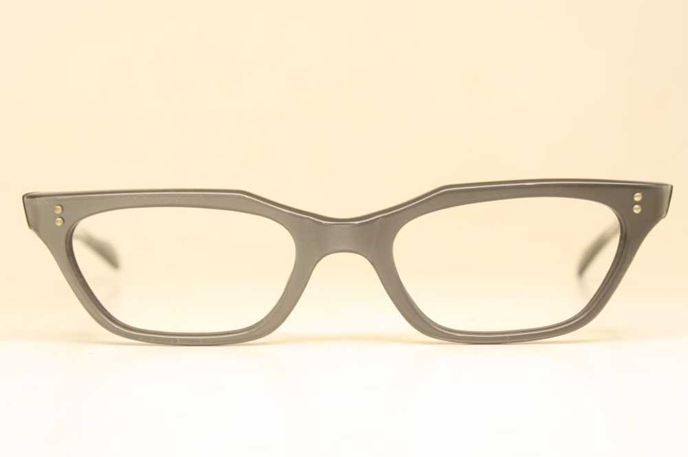 Gray Vintage Unused Cat Eye Glasses - image 1