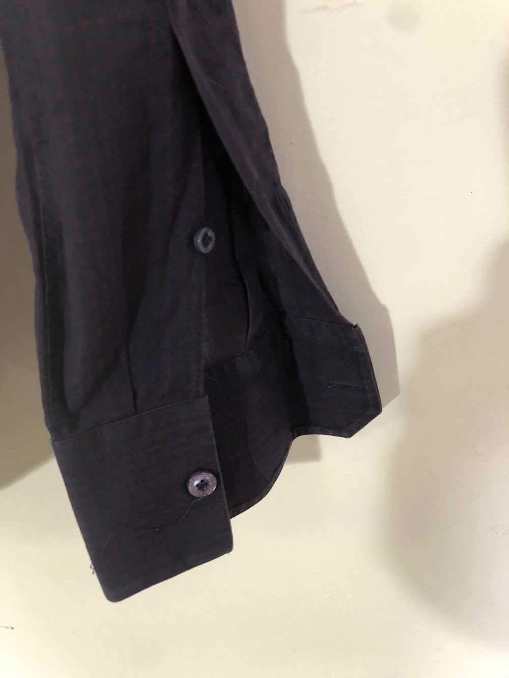 Lanvin Tuxedo Style Pleated Placket Dress Shirt - image 6