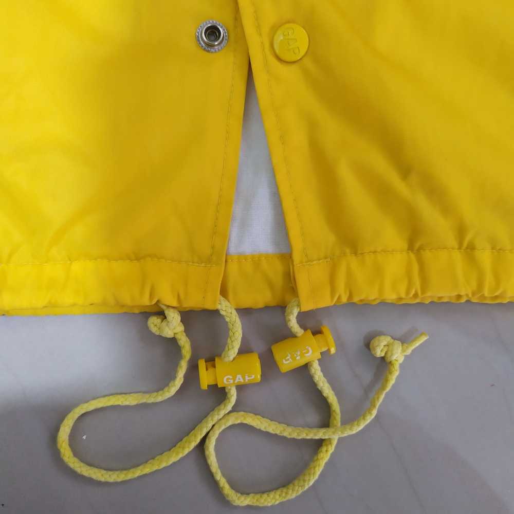 Gap Vintage GAP Coach Jacket Yellow - XL - image 5