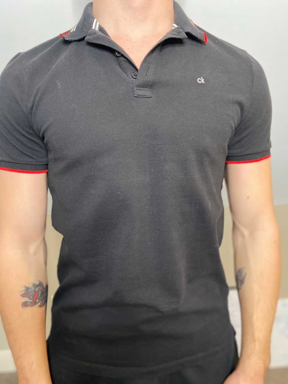 Calvin Klein CALVIN KLIEN Stretch Fitted Polo - image 4