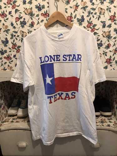 Hanes × Vintage Vintage 90s Texas Lone Star T-shir
