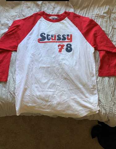 Stussy × Vintage Baseball T-shirt