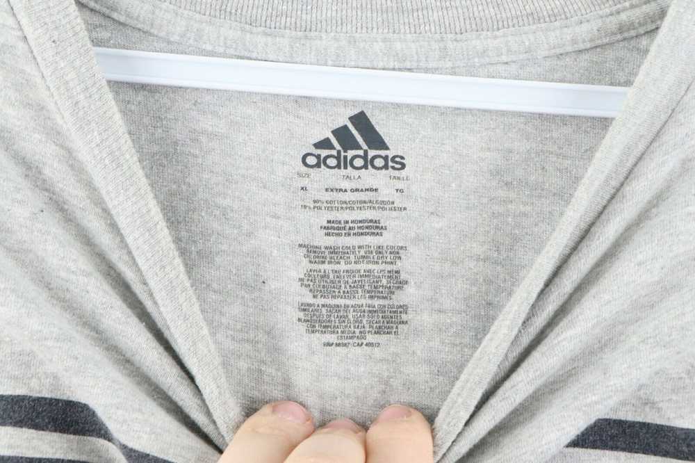 Adidas Vtg Adidas Spell Out Center Logo Striped L… - image 4