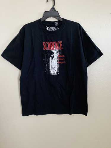 Vintage SCARFACE money power respect embroidered v