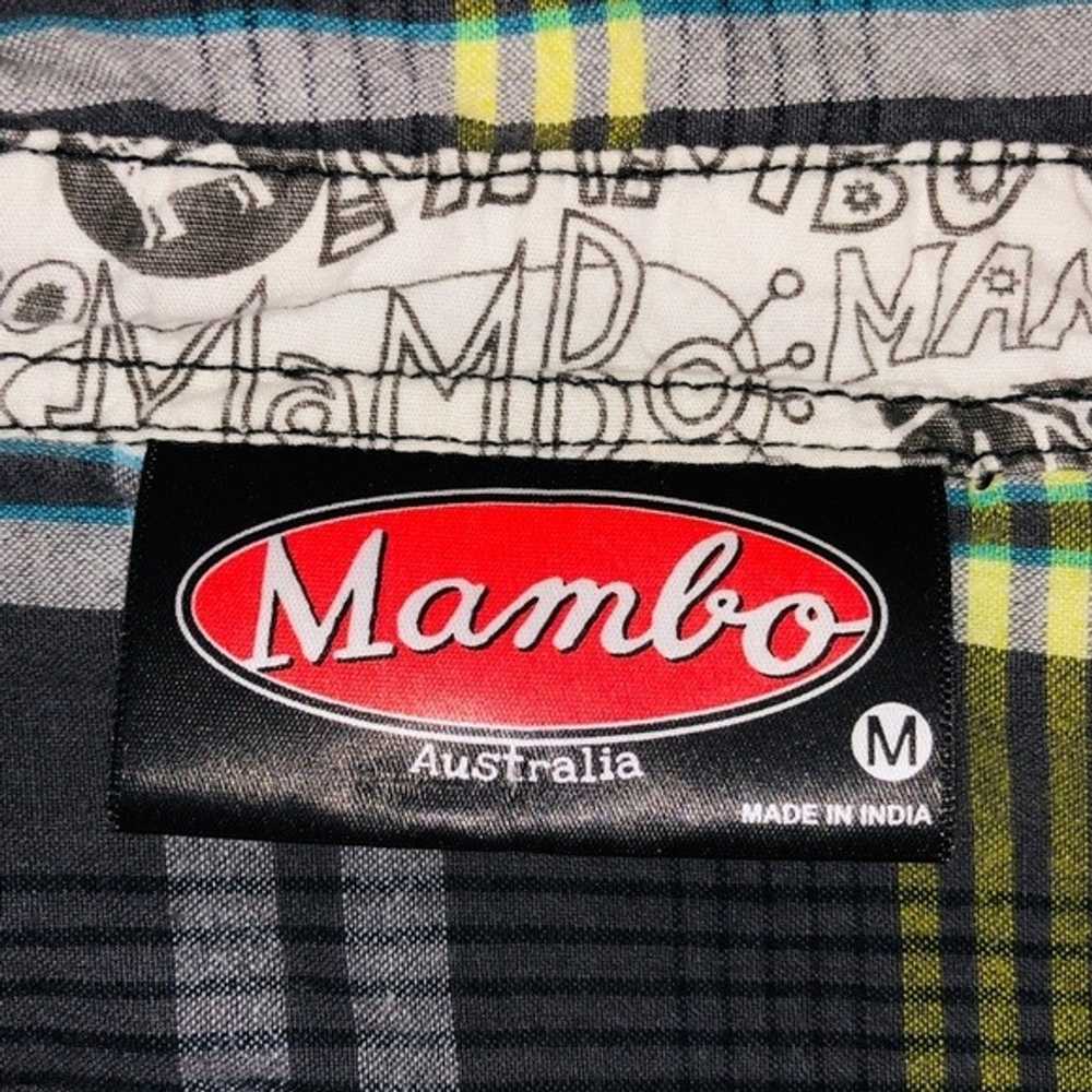 Mambo Mambo Plaid Western Pearl Snap Shirt M - Fl… - image 6
