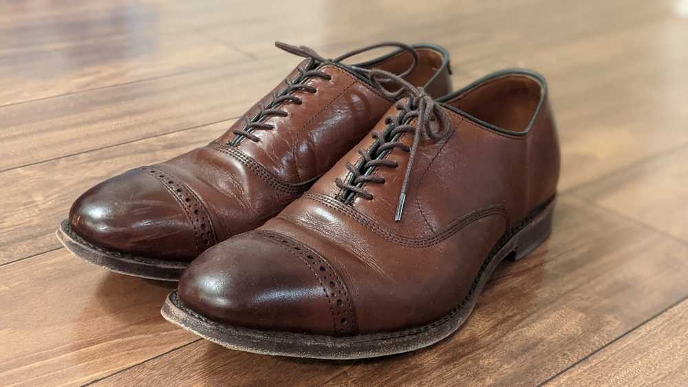 Allen edmonds lexington sale cap toe