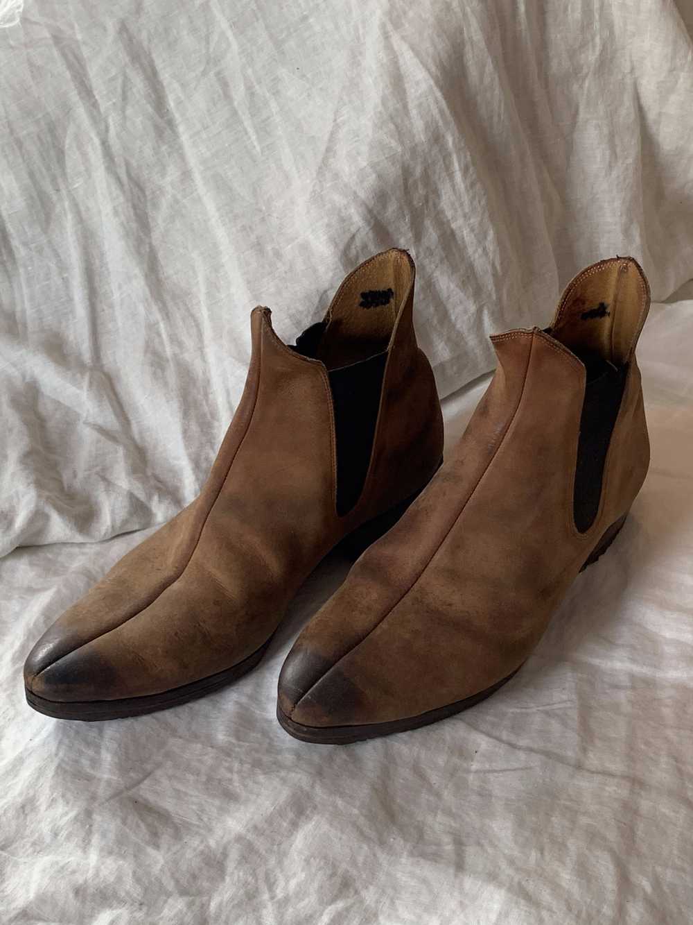Vintage Brown Vintage Chelsea Boots - image 1