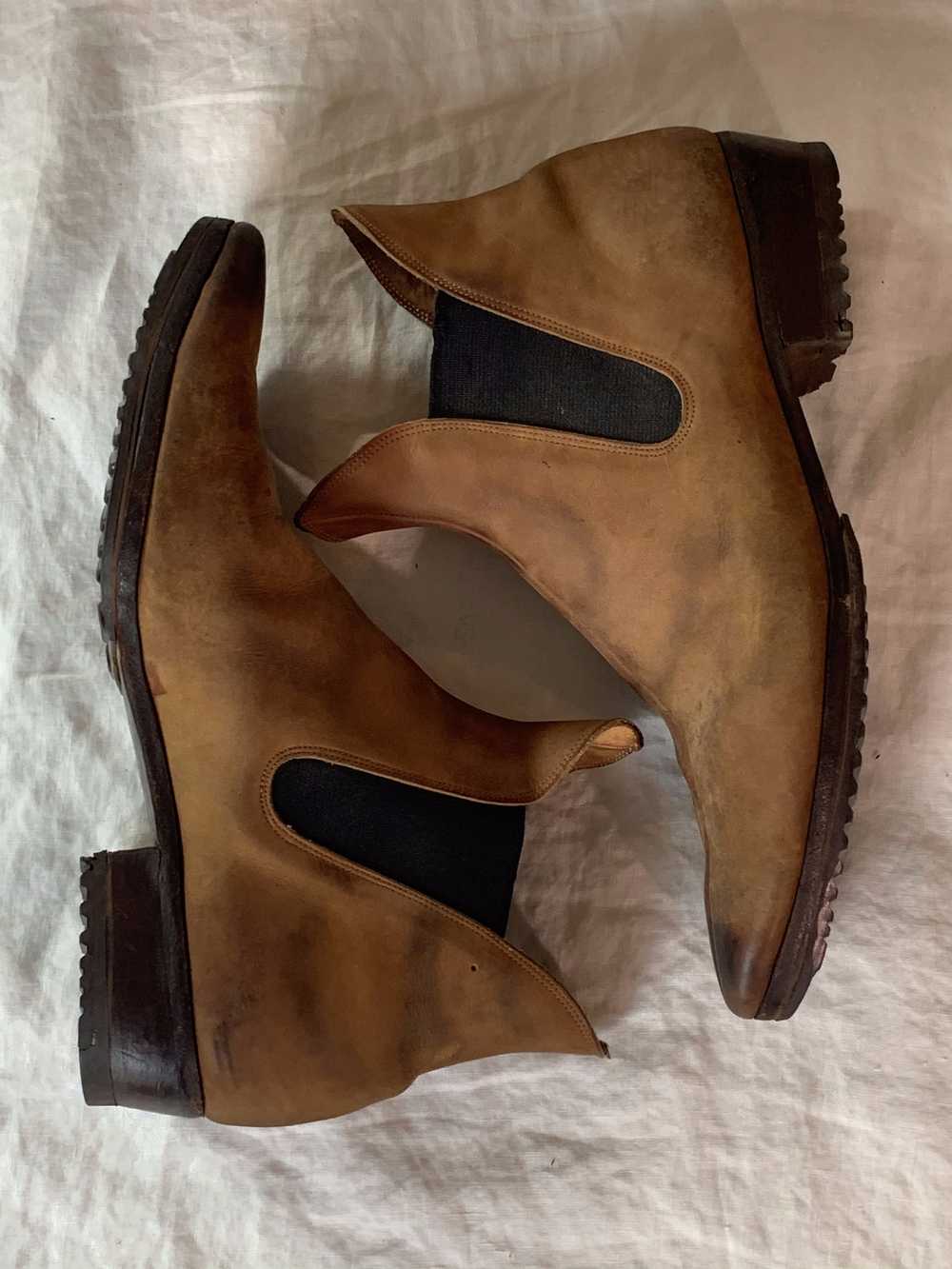 Vintage Brown Vintage Chelsea Boots - image 4