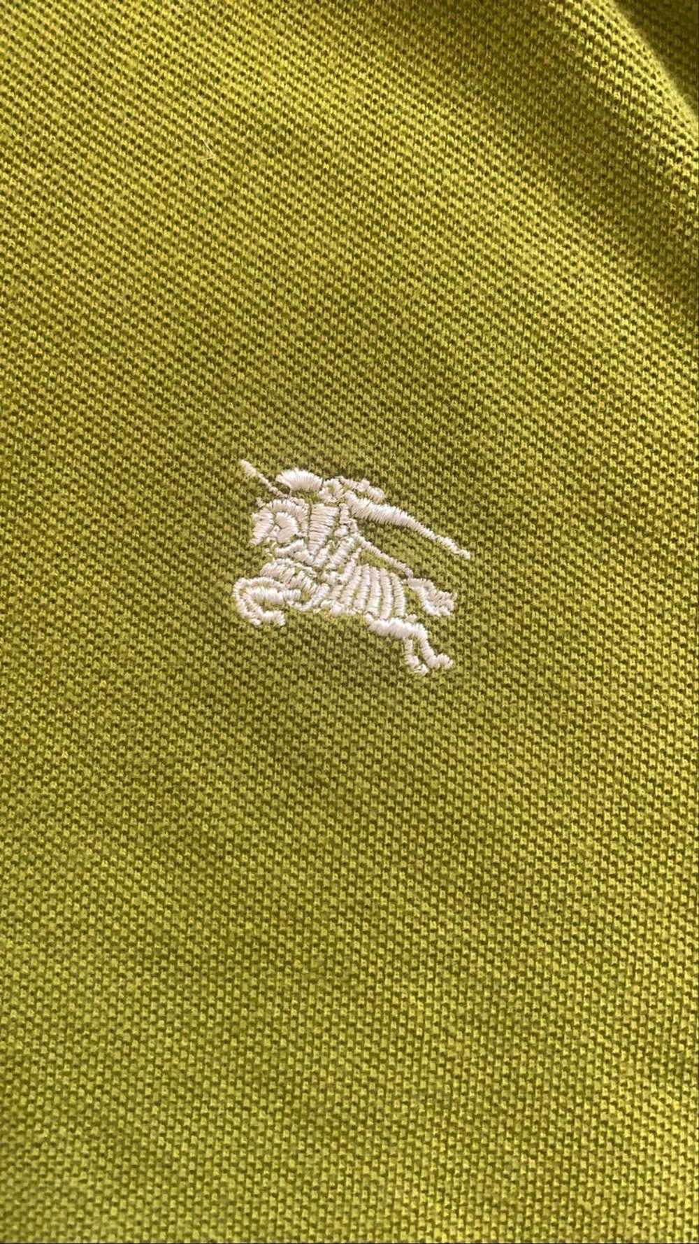 Burberry Burberry Green Men Polo Shirt - image 4