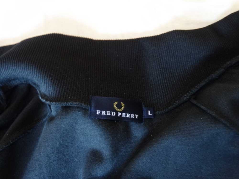 Fred Perry Fred Perry tracksuit black velour jack… - image 5
