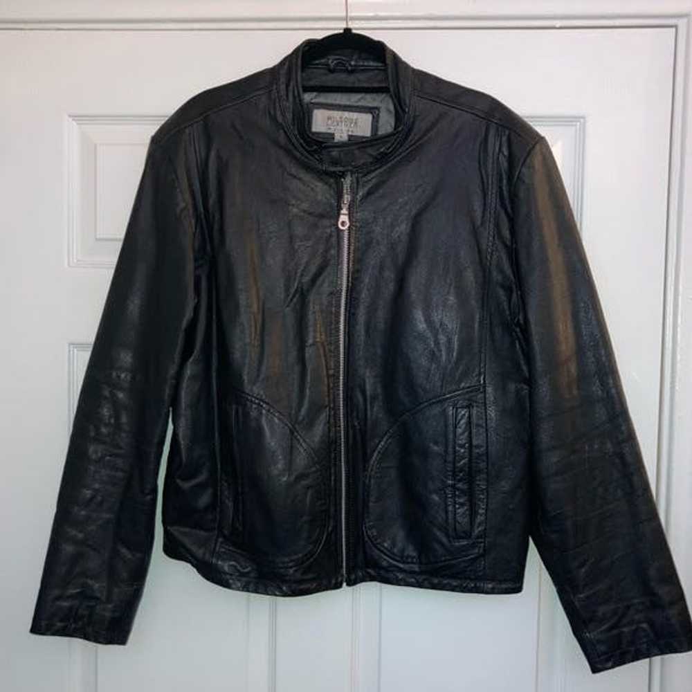 Wilsons Leather Motorcycle Jacket - image 1