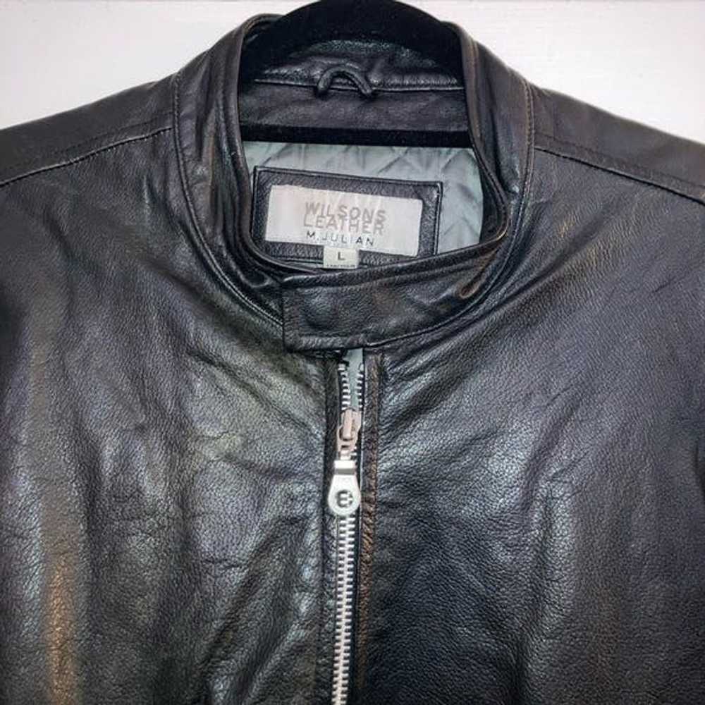 Wilsons Leather Motorcycle Jacket - image 3