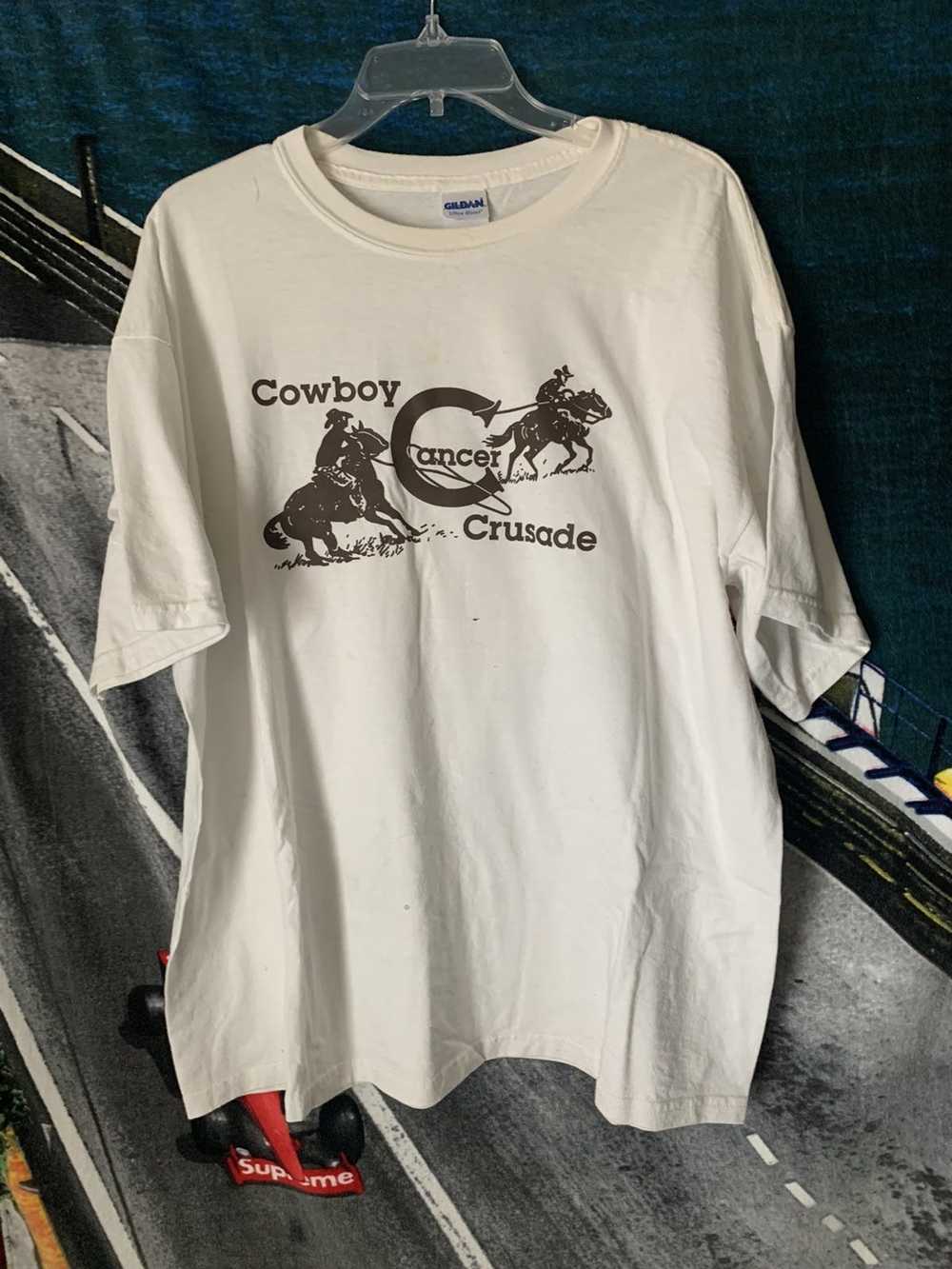 Gildan Cowboy Cancer Crusade TEE - image 1