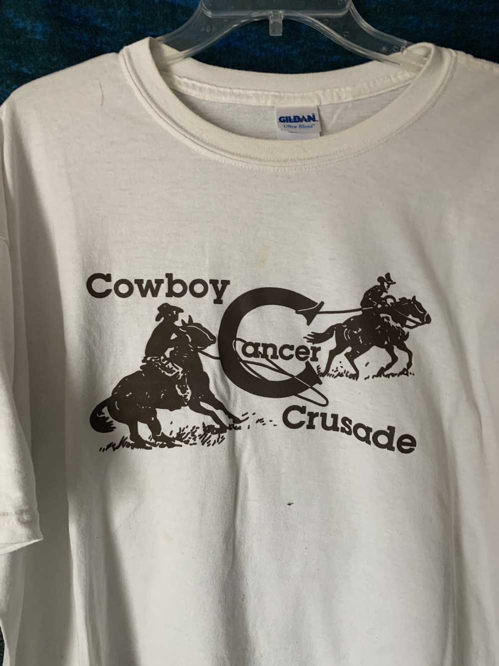 Gildan Cowboy Cancer Crusade TEE - image 2