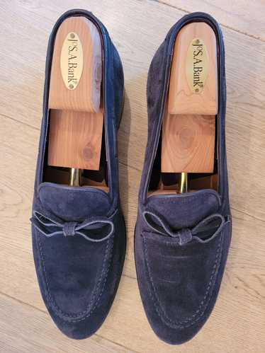 Carmina CARMINA STRING LOAFERS *** NAVY *** 9.5UK