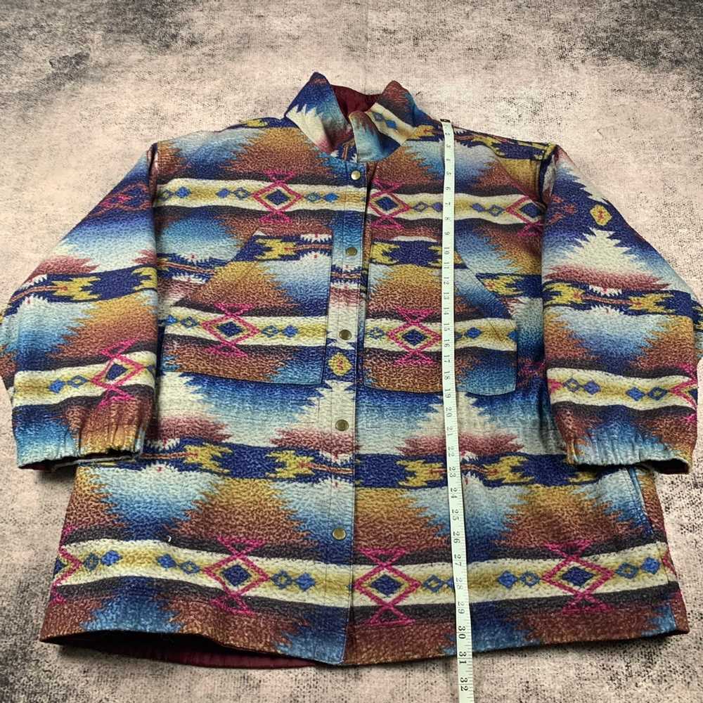 Vintage Vintage 90s aztec Navajo reversible jacket - image 3