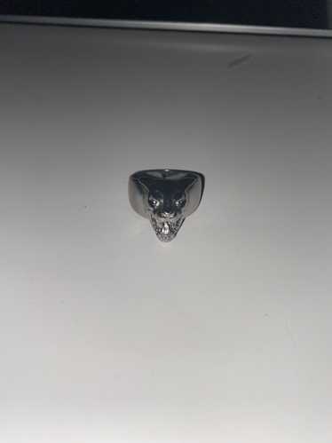 Vintage Hard Jewelry Panther Ring - image 1