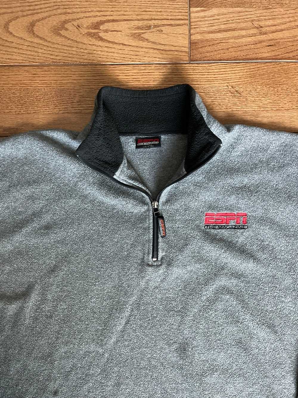 Sportswear × Vintage ESPN The Magazine Quarter Zip Fl… - Gem