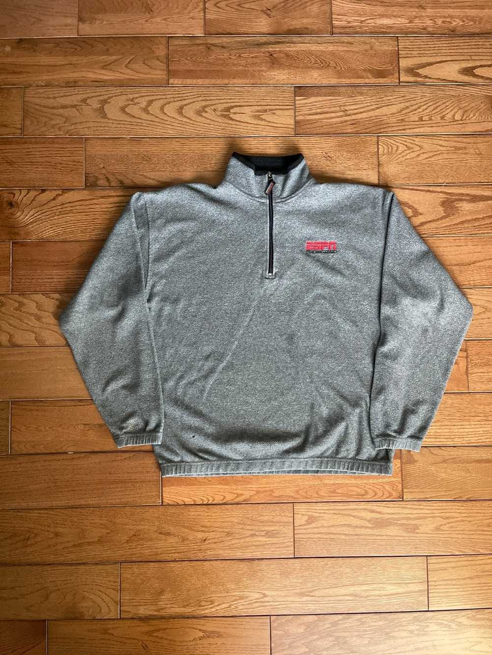 Sportswear × Vintage ESPN The Magazine Quarter Zip Fl… - Gem